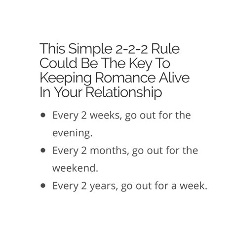 dating one week rule